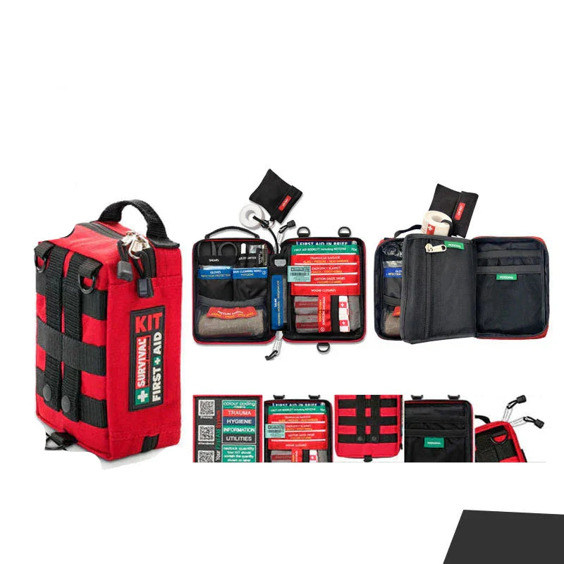 Waterproof Travel First Aid Kit | Compact Emergency Medical Bag