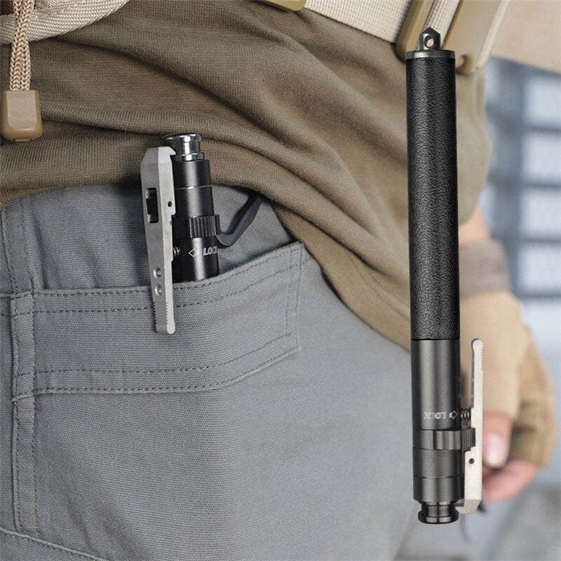 Heavy Duty Collapsible Tactical Baton | Portable Steel Self-Defense Tool