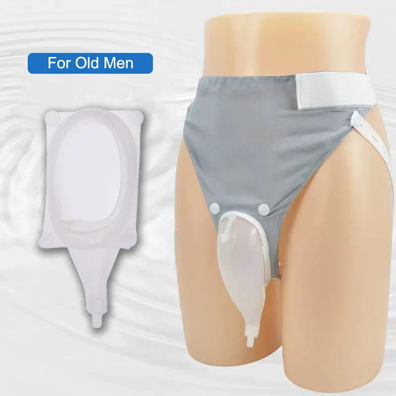 Silicone Adult Urine Collector with Catheter Drainage Bag