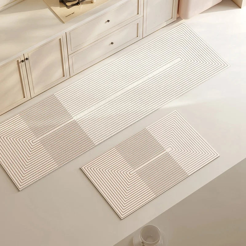 Ultra-Absorbent Diatomite Stone Bath & Kitchen Mat – Quick-Dry Non-Slip Velvet-Touch Floor Rug
