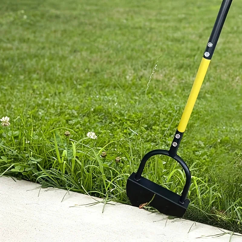 Half-Moon Lawn Edger | Manual Wavy Edge Step Tool & Garden Bed Trimmer