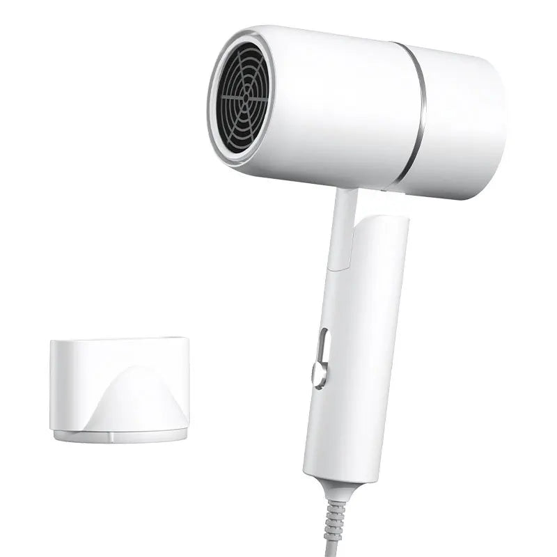 Foldable Ionic Hair Dryer for Travel – Compact Lightweight Blow Dryer with Frizz-Reducing Smooth-Finish Technology