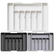 Expandable Cutlery Drawer Organizer | Adjustable Silverware & Flatware Tray