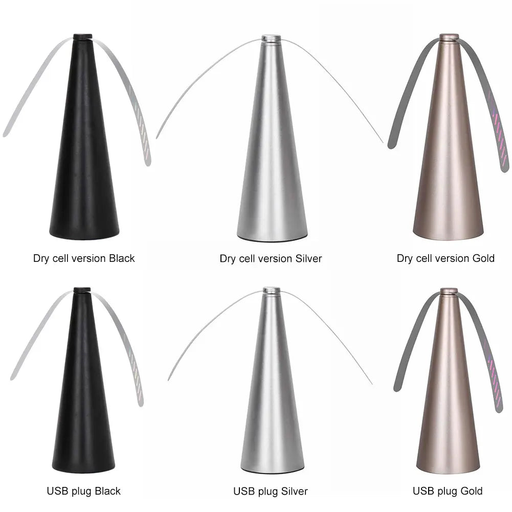 Tabletop Fly Repellent Fan and Bug Deterrent for Food Protection