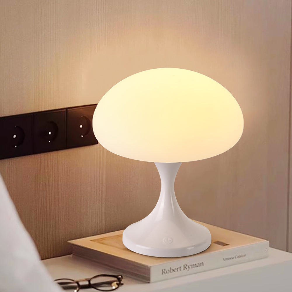 Mushroom Touch Night Light, 3-Mode Dimmable LED Bedside Lamp