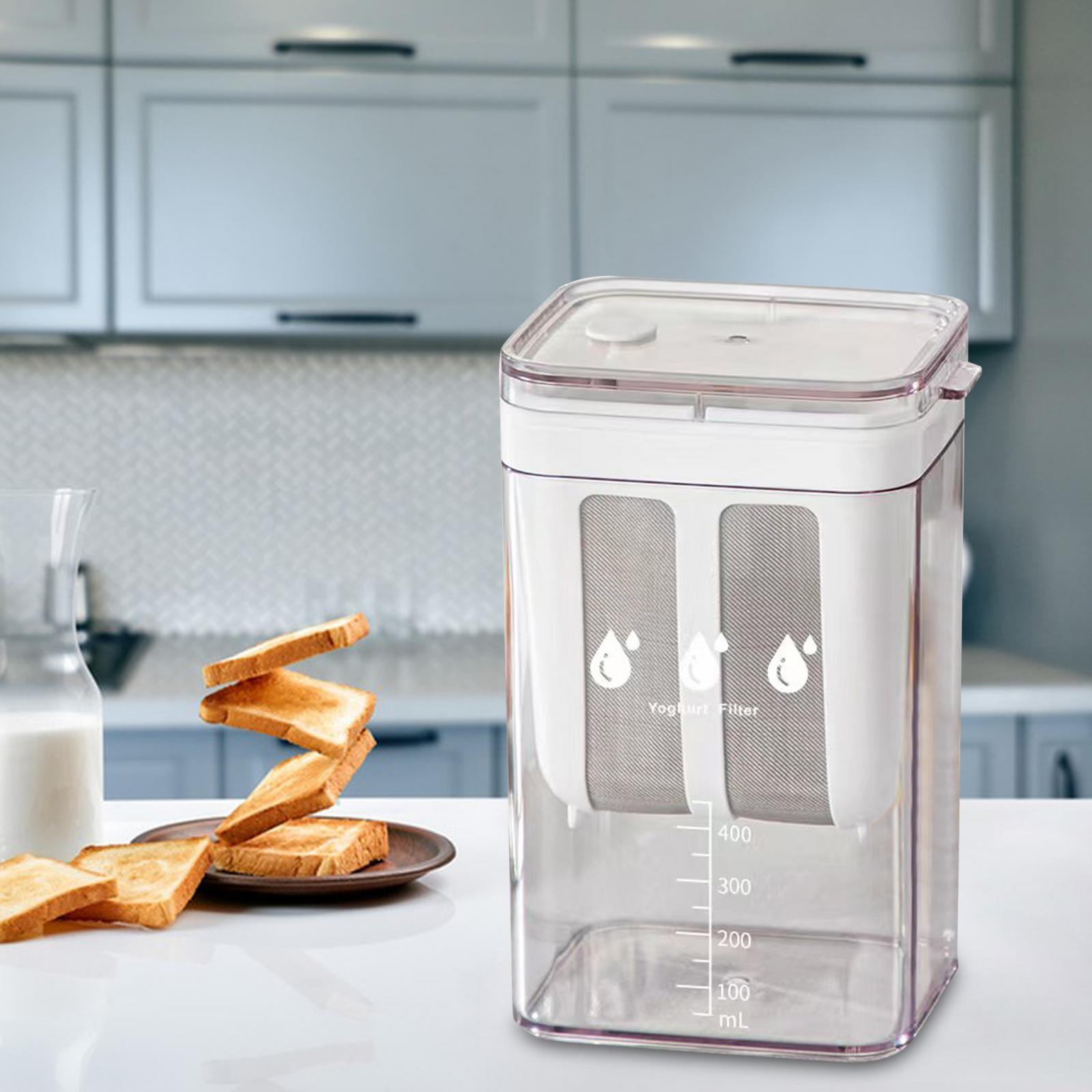 Greek Yogurt Strainer & Whey Separator | Fine Mesh Filter for Homemade Yogurt