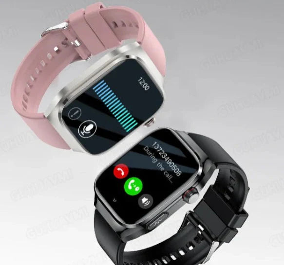 Kenzus Watch Blood Sugar, ECG, Uric Acid, Bluetooth