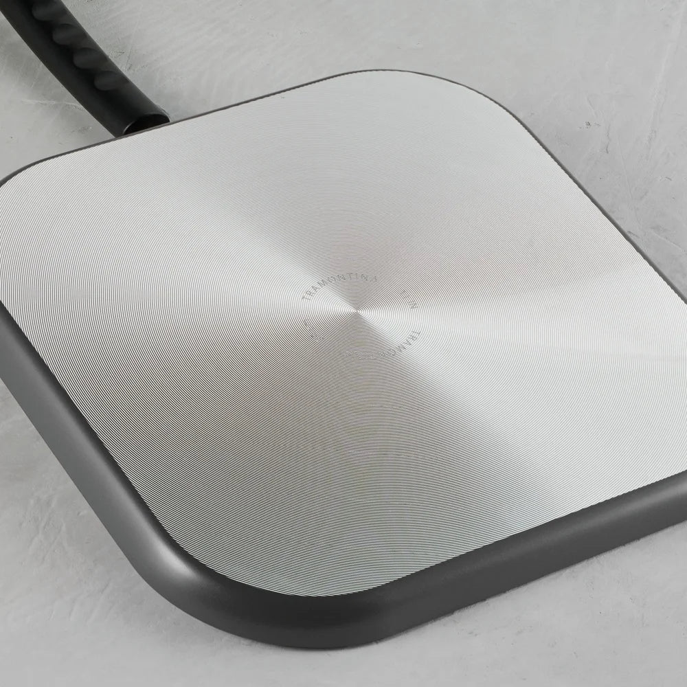 Square Nonstick Griddle Pan | Flat Breakfast Skillet for Pancakes