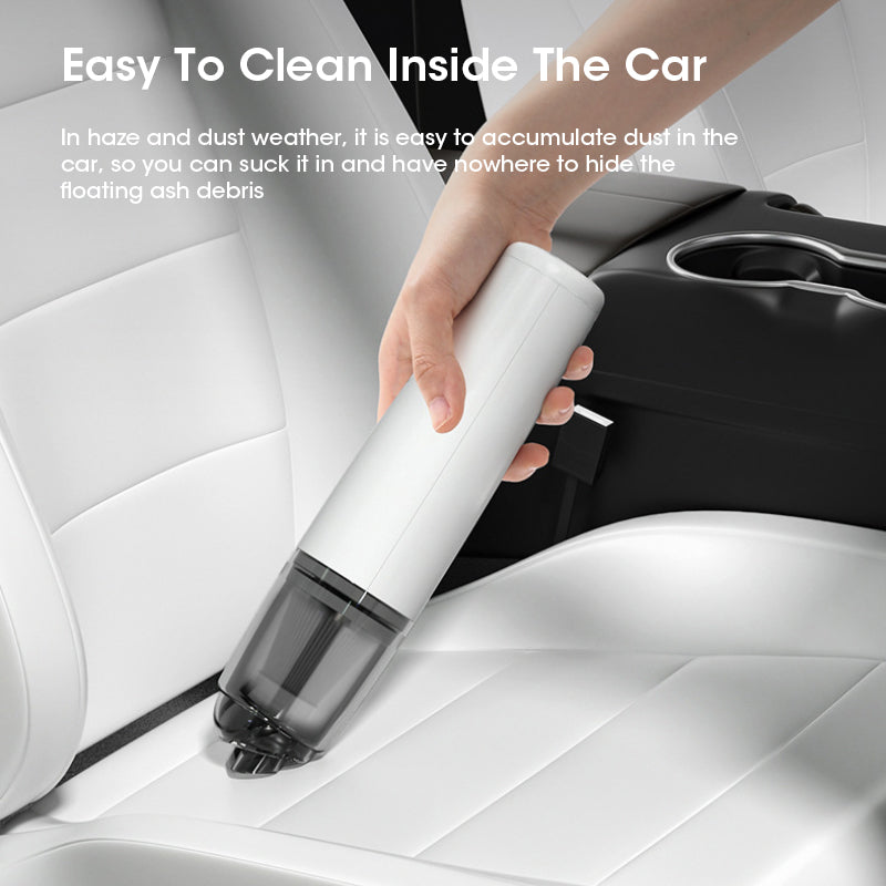 Mini Cordless Handheld Car Vacuum | Powerful High Suction Auto Cleaner