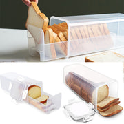 Tall Airtight Bread Loaf Container | Clear Plastic Storage Keeper