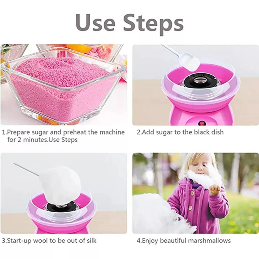 Electric Cotton Candy Maker | DIY Sweet Treats at Home