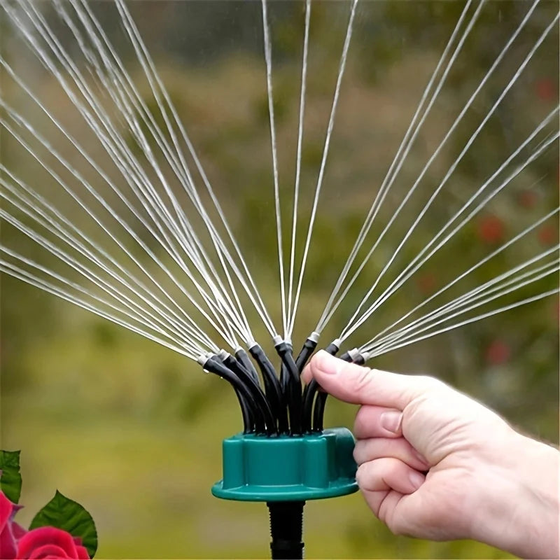 Adjustable 12 in 1 Garden Sprinkler with 360 Degree Irrigation