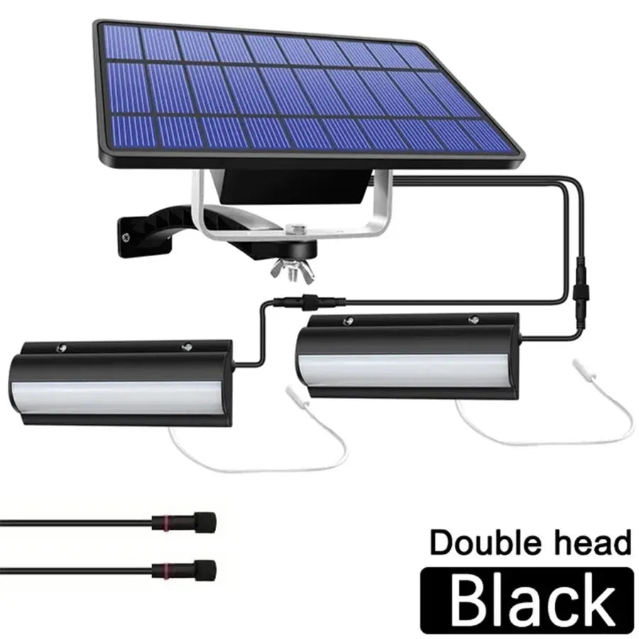 Solar Powered Indoor Outdoor Light | Waterproof Shed Pendant with Pull Switch