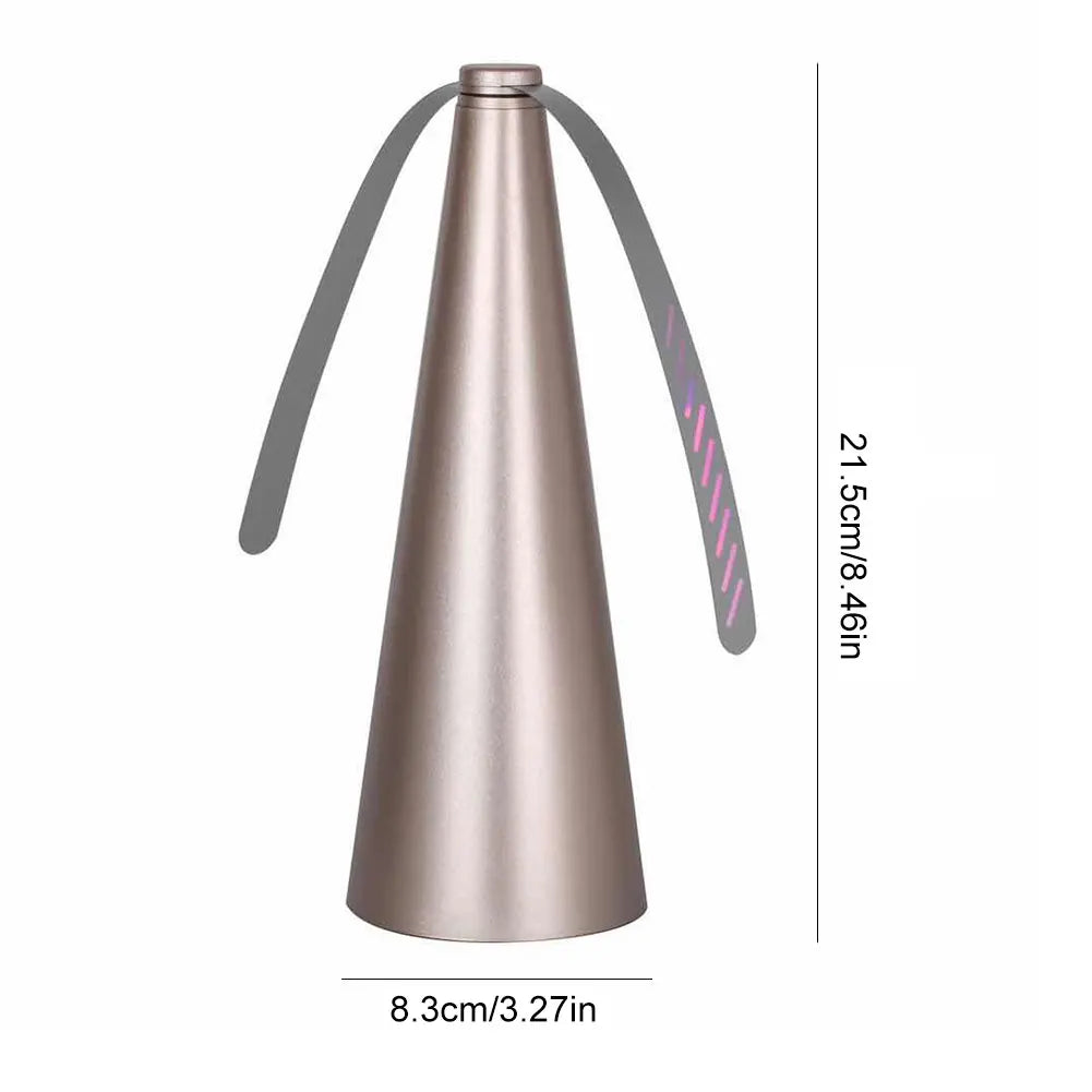 Tabletop Fly Repellent Fan and Bug Deterrent for Food Protection