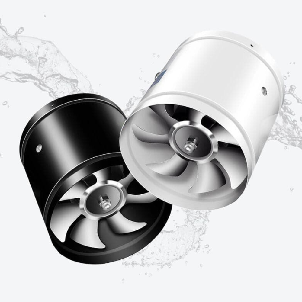 Silent Extractor Fan with Copper Motor – Powerful Wall & Window Ventilation for Kitchen & Bathroom