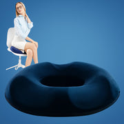 Orthopedic Donut Seat Cushion | Memory Foam Tailbone & Hemorrhoid Relief