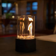 Portable Table Fireplace for Clean Indoor Burning - Smokeless Bioethanol Fire Bowl for Cosy Evenings