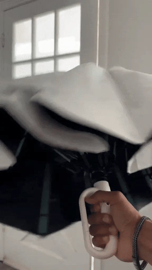 Windproof Automatic Folding Umbrella | Compact Travel Size, Heavy Duty