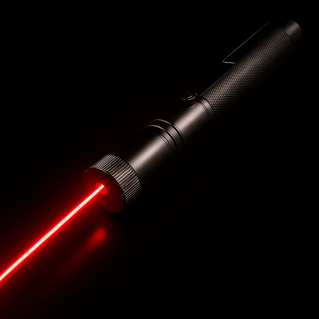 Compact Laser Presentation Pointer - Handheld Wireless Pointer for Meetings, Lectures and Slideshows
