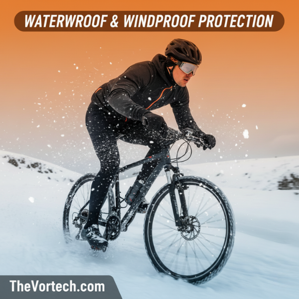Waterproof Heated Gloves for Men & Women | Touchscreen Compatible for Skiing, Cycling & Winter