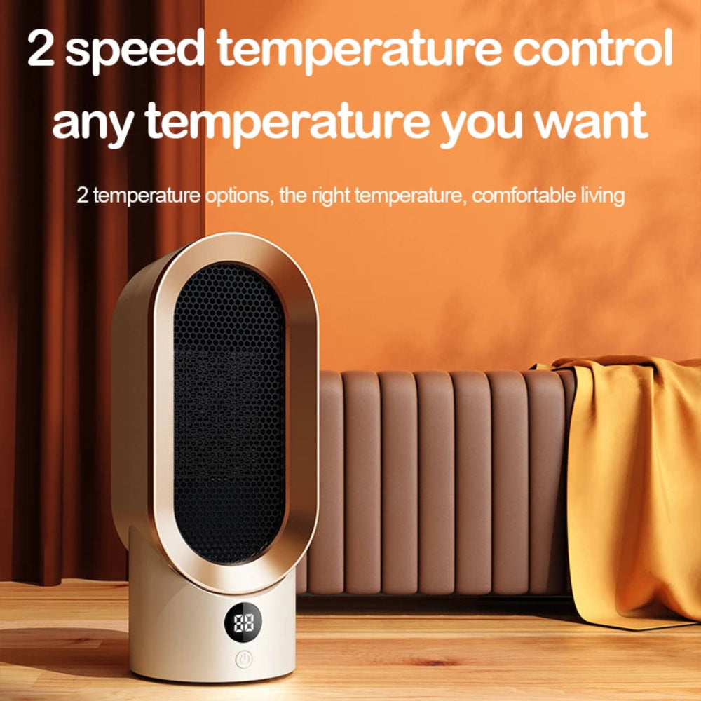 Quiet Ceramic Space Heater for Indoor Use