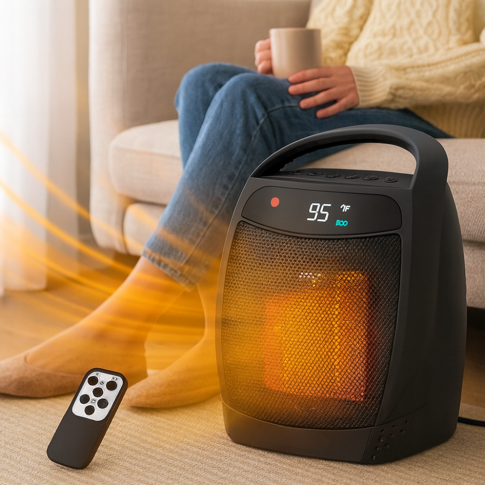 Remote-Control Ceramic Space Heater
