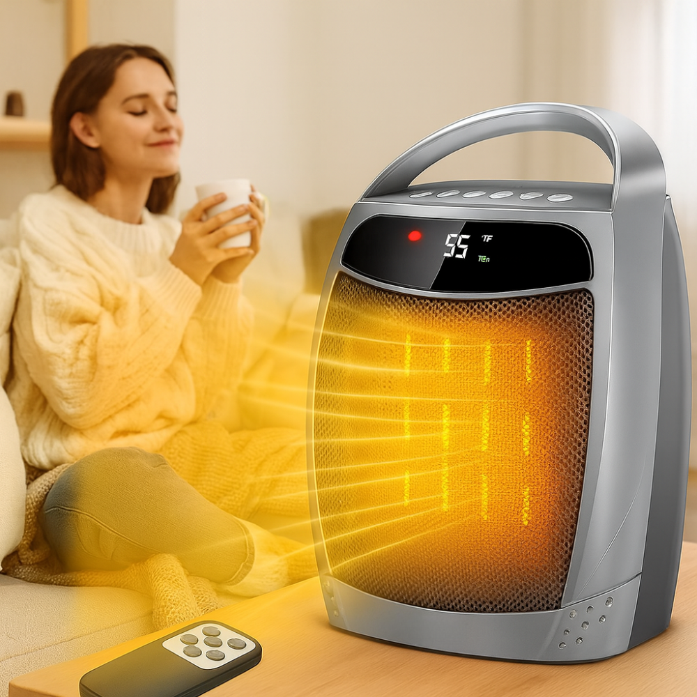 Remote-Control Ceramic Space Heater