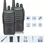 Long Range Rechargeable Walkie Talkies for Adults with Earpieces