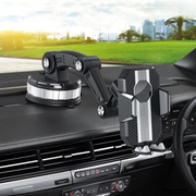 Strong Suction Cup Car Phone Holder, 360° Rotation, One-Handed Mount
