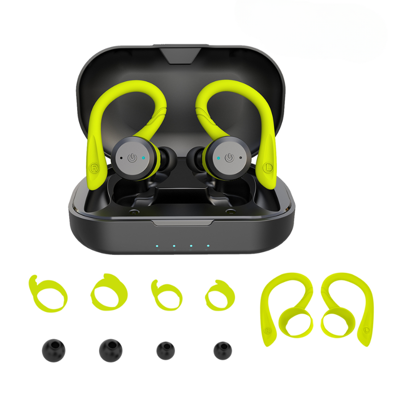 Waterproof Wireless Sports Earbuds | 20 Hour Battery Life, Bluetooth Headphones