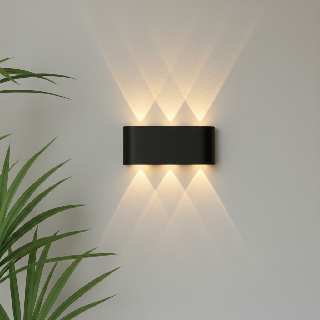 Modern LED Wall Sconce | Waterproof Exterior Porch & Patio Light