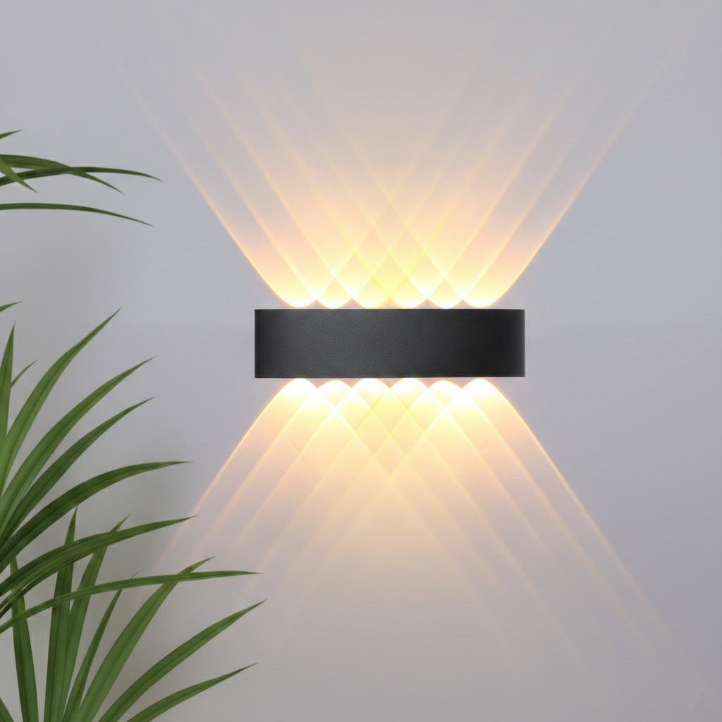 Modern LED Wall Sconce | Waterproof Exterior Porch & Patio Light