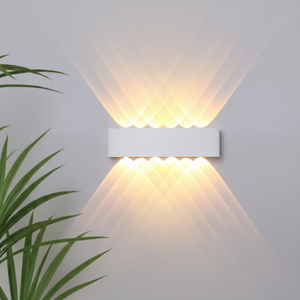 Modern LED Wall Sconce | Waterproof Exterior Porch & Patio Light