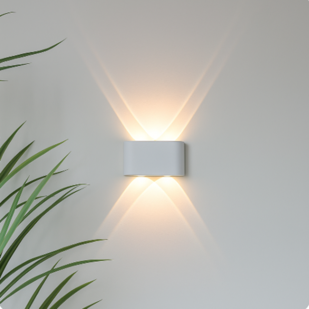 Modern LED Wall Sconce | Waterproof Exterior Porch & Patio Light