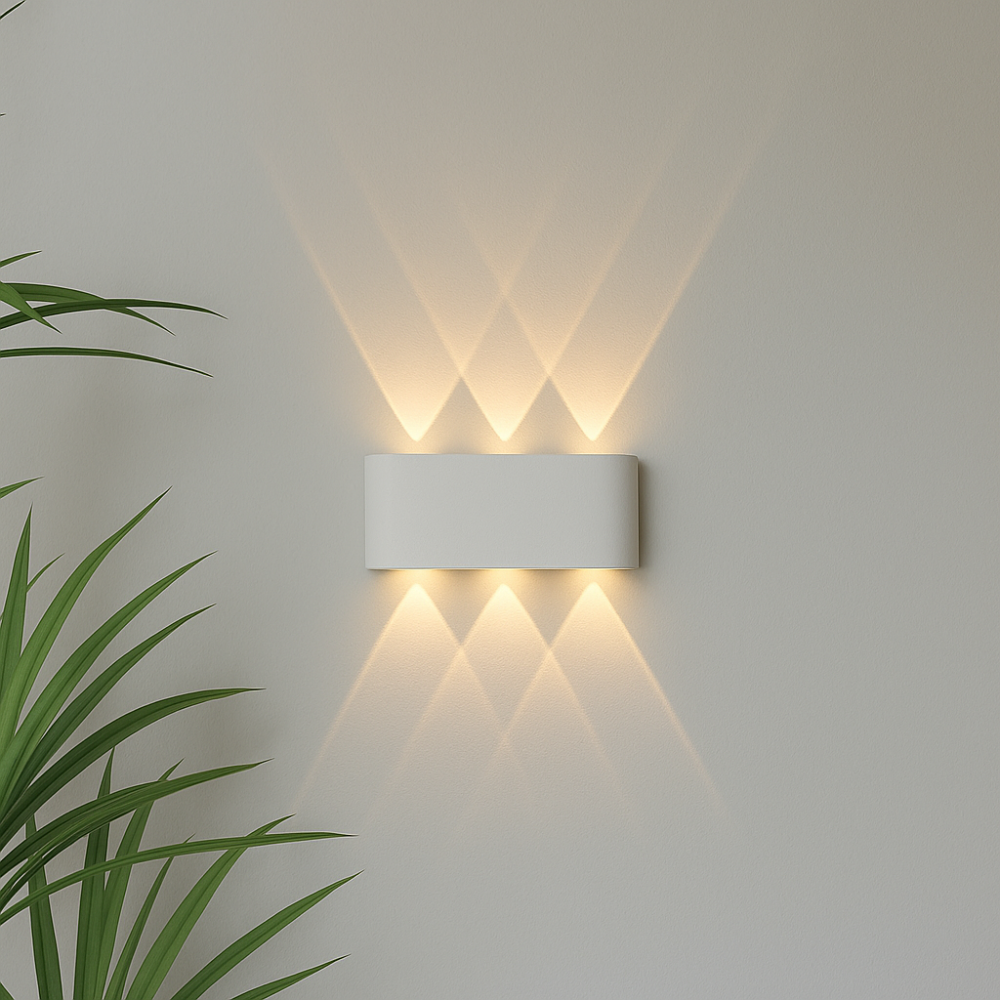 Modern LED Wall Sconce | Waterproof Exterior Porch & Patio Light