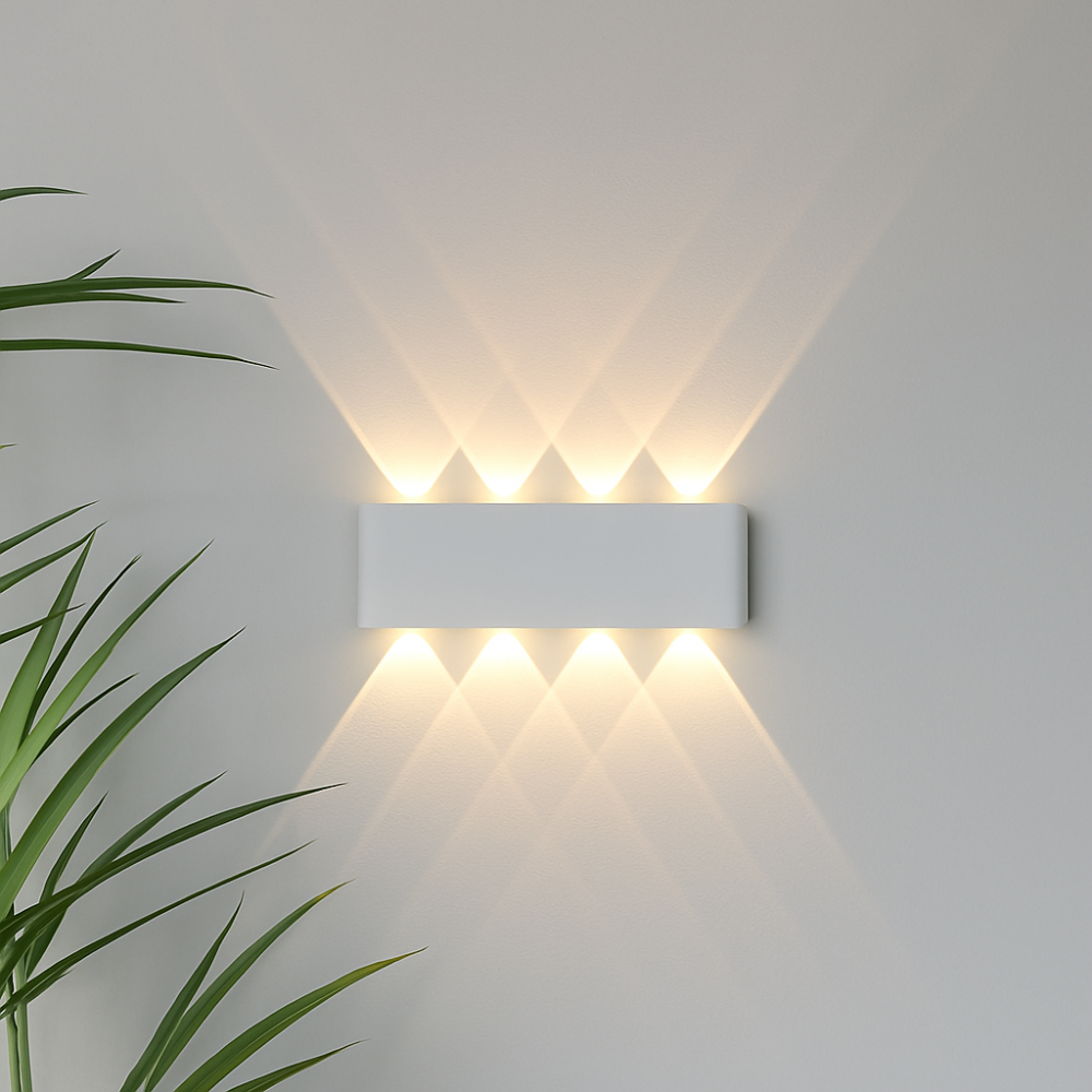 Modern LED Wall Sconce | Waterproof Exterior Porch & Patio Light