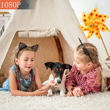 Wireless WiFi Security Camera, 1080p Mini, Indoor/Outdoor, Motion Detection & Night Vision