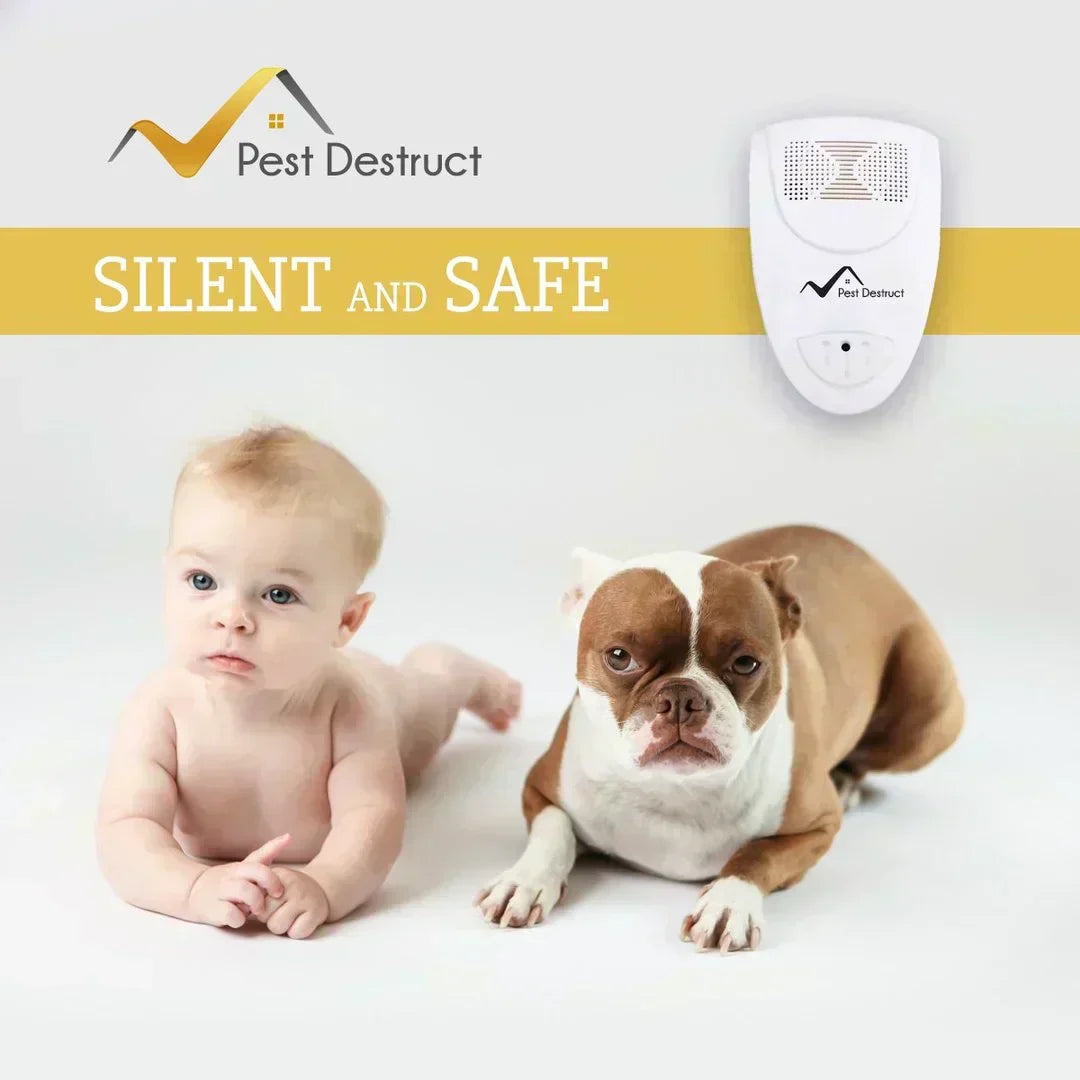 Ultrasonic Bed Bug Repeller | Plug-In Electronic Pest Control
