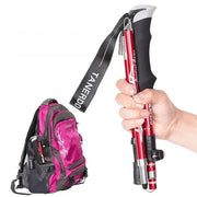 Folding Telescopic Trekking Poles | Adjustable Hiking Walking Sticks