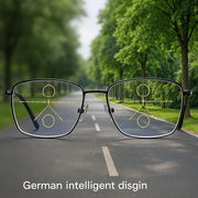 Progressive Multifocal Reading Glasses | German Design Bifocal Eyeglasses