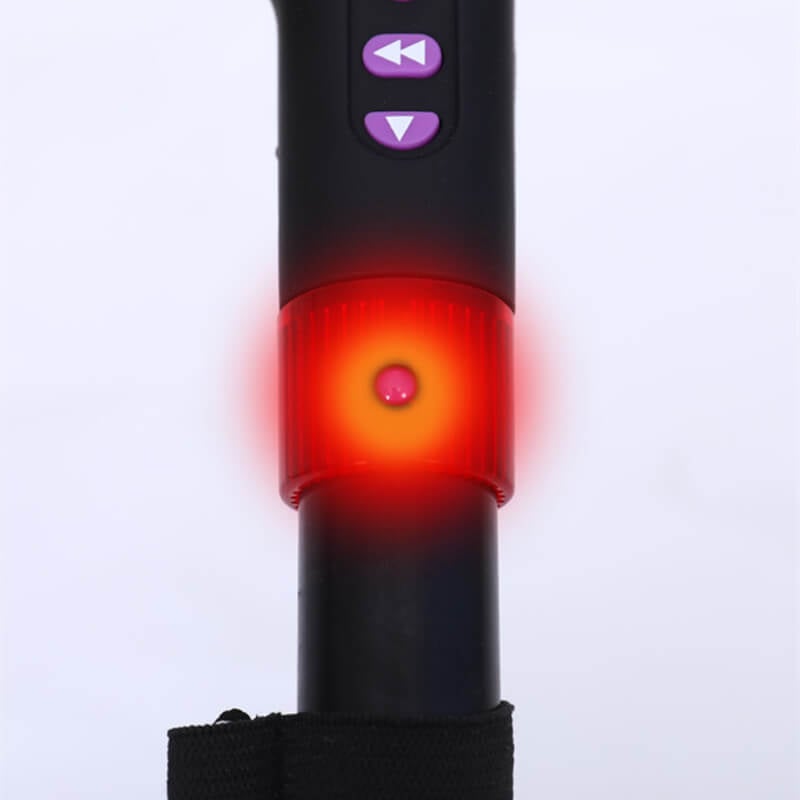 Smart Walking Cane with Automatic Fall Alarm – Adjustable LED Safety Cane for Seniors & Mobility Support