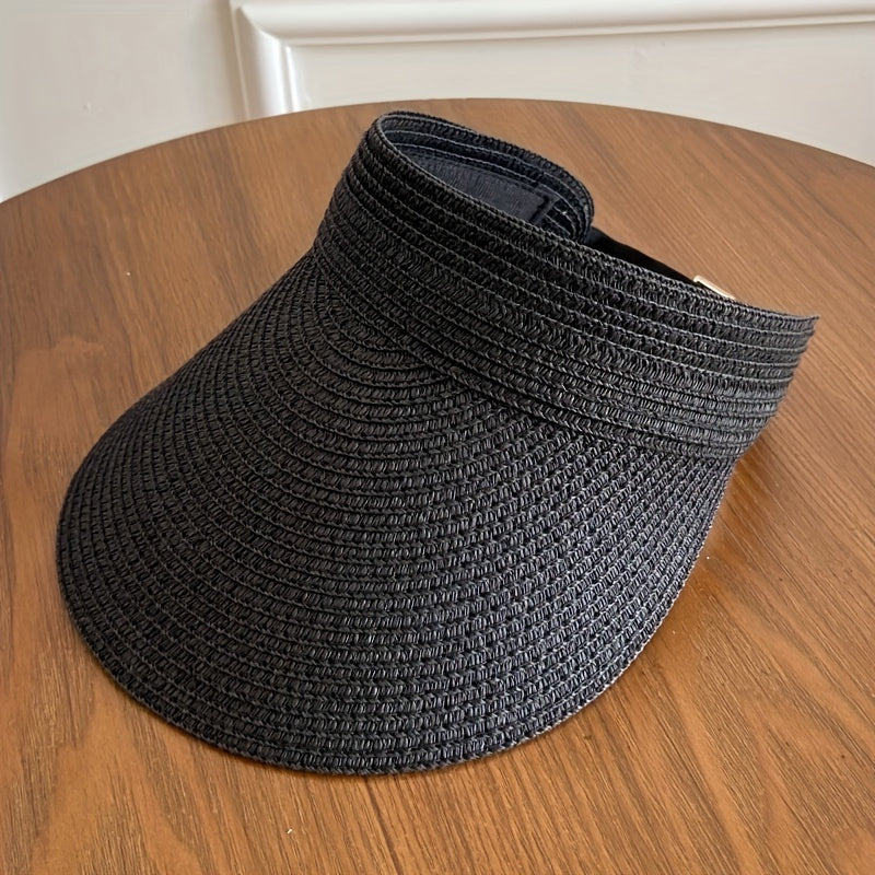Foldable Wide Brim Sunshade Visor with UV Protection