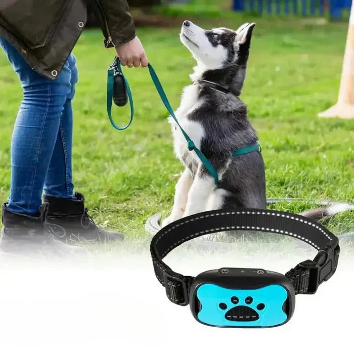 BarkTamer Pro Anti-Bark Collar - Gentle Vibration & Sound Training