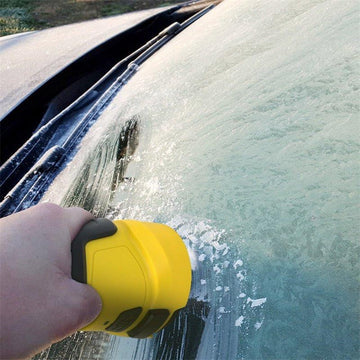 Anti-Freeze Electromagnetic Car Snow Removal Device - USB Rechargeable Electric Ice Scraper