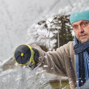 Anti-Freeze Electromagnetic Car Snow Removal Device - USB Rechargeable Electric Ice Scraper