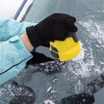 Anti-Freeze Electromagnetic Car Snow Removal Device - USB Rechargeable Electric Ice Scraper