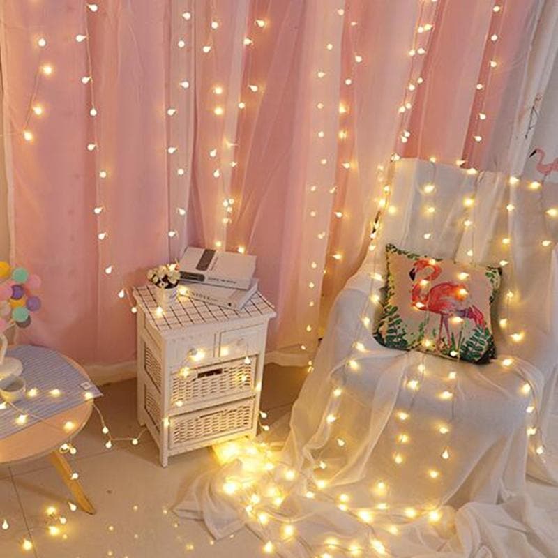 Fairy LED String Lights | Star Snowflake Flower Ball Twinkle Decor