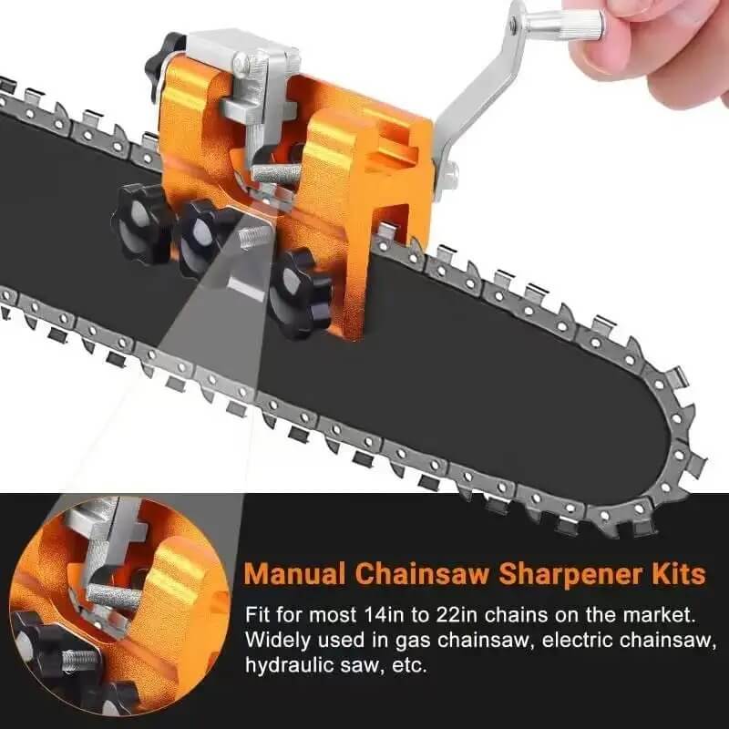 Precision Chainsaw Sharpening Jig Set | Adjustable Filing Guide Tool