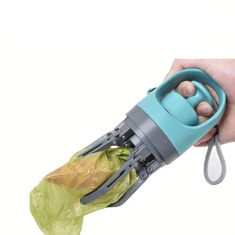 Long Handle Folding Pooper Scooper | Pet Waste Claw Cleaner