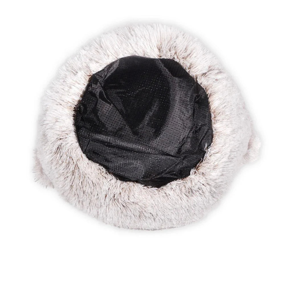 Calming Dog & Cat Bed for Anxiety | Washable Round Donut Nest